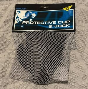 Graf Hockey Protective Cup & Jock, Size Junior Medium
